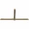Ekena Millwork Eugene Rough Sawn Timber Gable Bracket, Douglas Fir, 72"W x 36"H x 2"D x 4"F, 12/12 Pitch GBW072X36X0204EUG00RDF - alternate 4